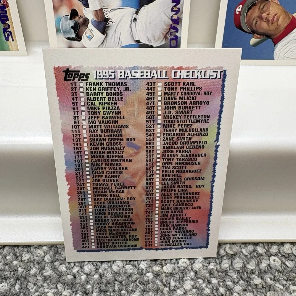 1995 Topps Traded Baseball Partial Base Set‎ Exc Cond